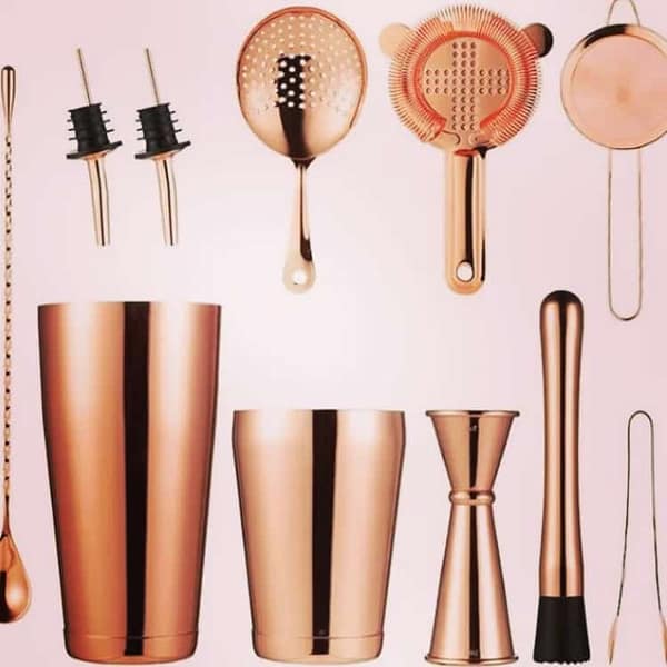 ست 11 پارچه شیکر مسی ساور کد 5