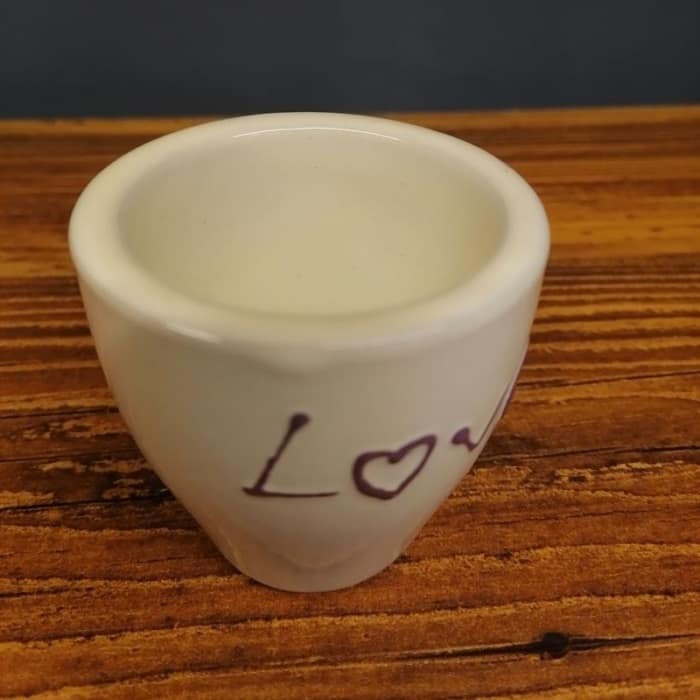 فنجان ساور مدل ۱۱۰۰۰۳ (رنگ سفید - دست ۶ عددی)